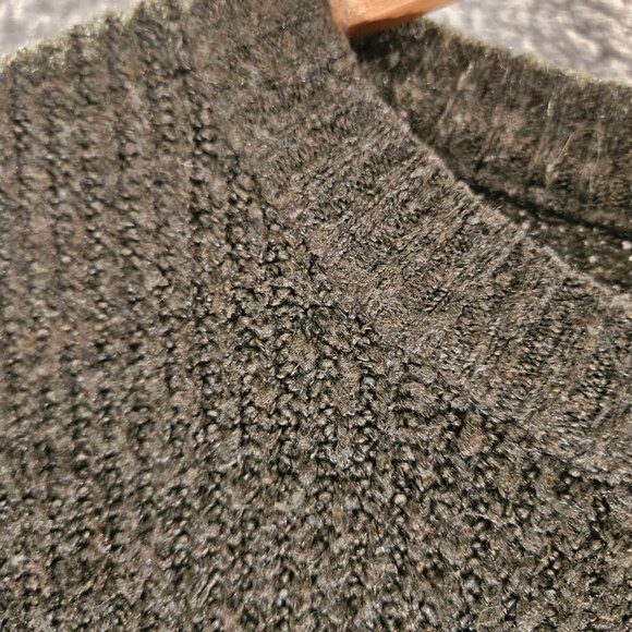 Old Navy Womens Textured Knit Sweater Green Long Sleeve Size S - Picture 4 of 10